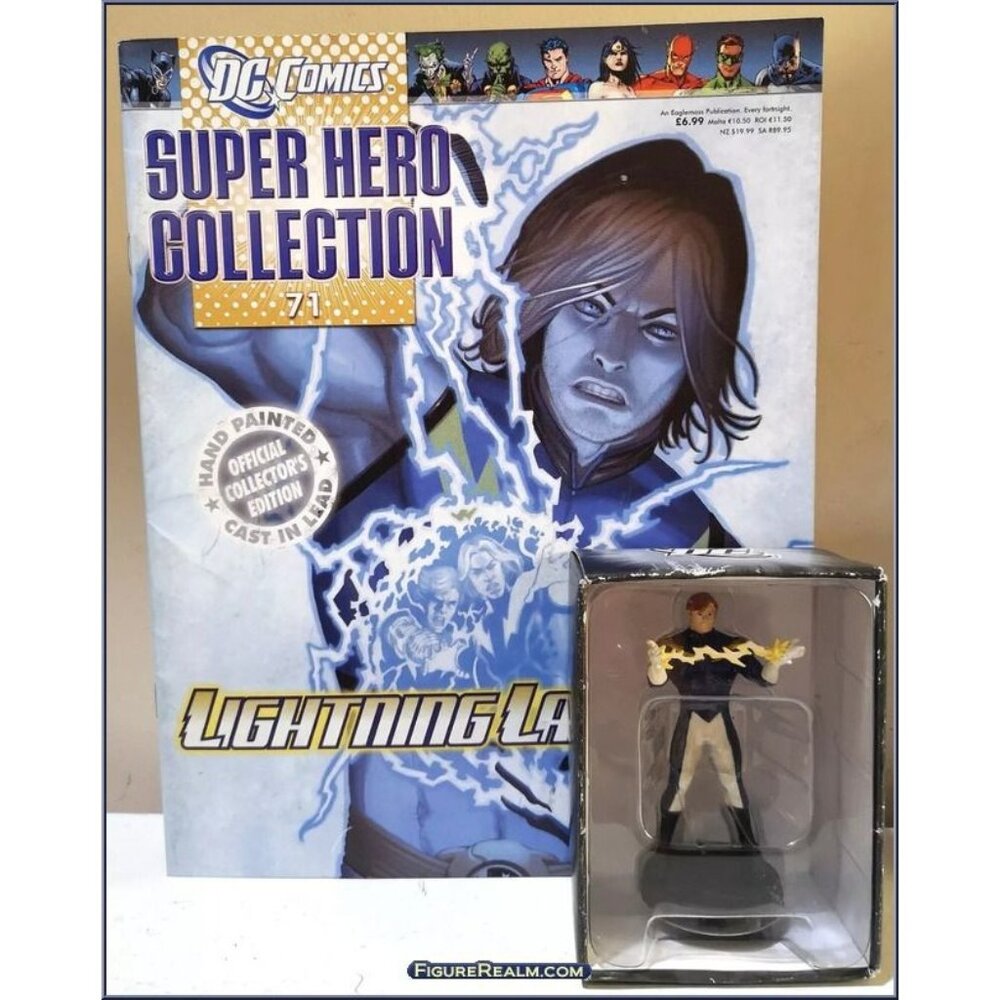 Eaglemoss 1:16 DC Comics Super Hero Fig w/Book: Lightning‎ Lad #71